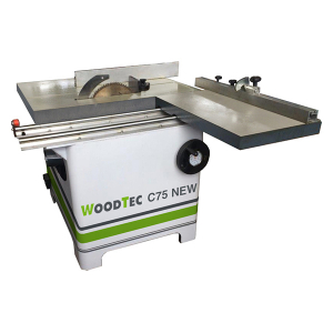 WoodTec C 75 NEW - круглопильный станок с торцовочной кареткой woo475