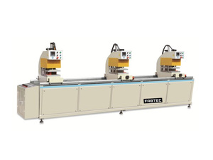 Трехголовочный сварочный станок FABTEC SHJ3-100х3500 для соединения ПВХ профилей