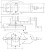 Тиски фрезерные (поворотные), прецизионные  MMV/SP-100, рис.5