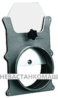 Задвижка из алюминия 100 мм (JW-1142), рис.1