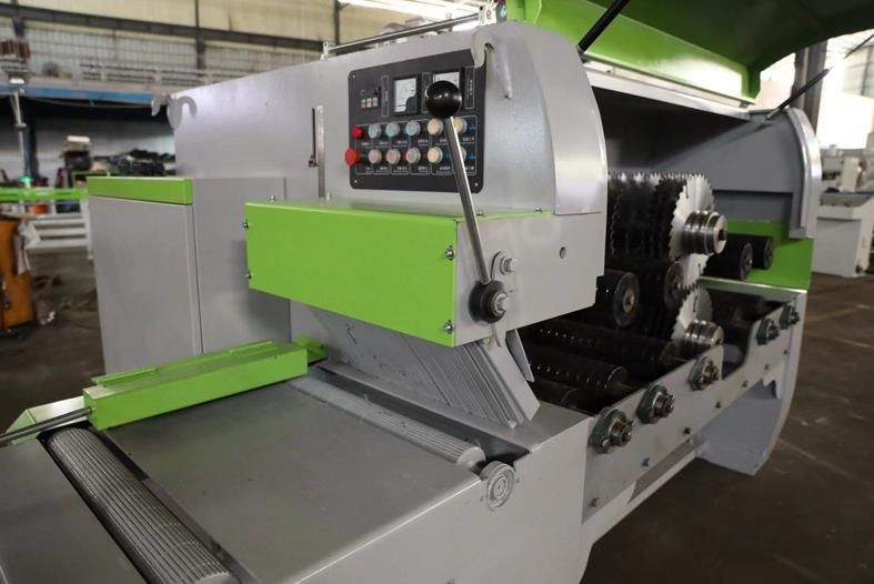 EcoWood MS-220  Схема пиления  Двухвальная система пиления обеспечивает тонкий пропил и высокий полезный выход пиломатериала В виду использования пил маленького диаметра, нагрузка на двигатели и сама толщина пропила значительно меньше, чем при одн...